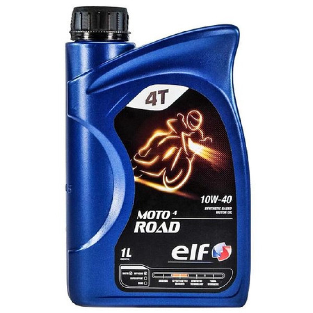 Олива моторна ELF Moto 4 Road 10w-40 1л Олива моторна ELF Moto 4 Road 10w-40 1л