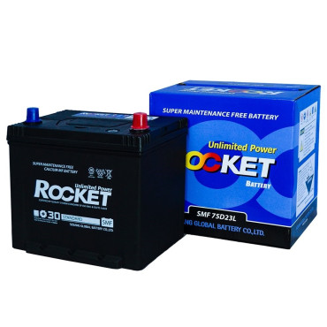Акумулятор ROCKET 65Ah ASIA Ев (-/+) (590CCA) (232*175*225) SMF 75D23L Акумулятор ROCKET 65Ah ASIA Ев (-/+) (590CCA) (232*175*225) SMF 75D23L