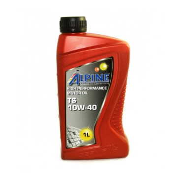 Олива моторна напівсинт. ALPINE 10W-40 ТS API SL/CF (A3/B4-08) MB-229.1 VW 505.00 1л Олива моторна напівсинт. ALPINE 10W-40 ТS API SL/CF (A3/B4-08) MB-229.1 VW 505.00 1л