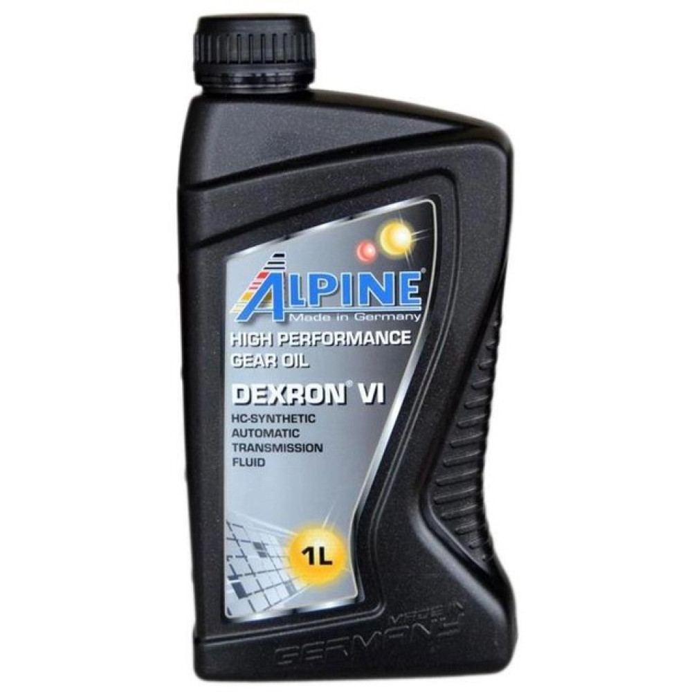 Олива гідравл. трансм. синт. ALPINE ATF Dexron VI (сумісна D III G/H; D II D/E) 1л Олива гідравл. трансм. синт. ALPINE ATF Dexron VI (сумісна D III G/H; D II D/E) 1л
