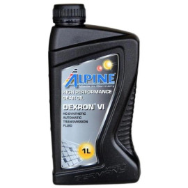 Олива гідравл. трансм. синт. ALPINE ATF Dexron VI (сумісна D III G/H; D II D/E) 1л Олива гідравл. трансм. синт. ALPINE ATF Dexron VI (сумісна D III G/H; D II D/E) 1л