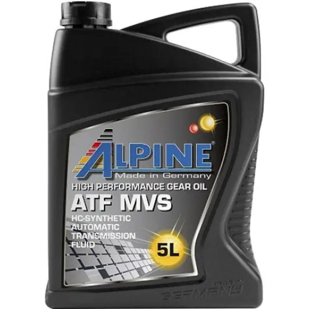 Олива гідравл. трансм. синт. ALPINE ATF MVS безколірна 5л Олива гідравл. трансм. синт. ALPINE ATF MVS безколірна 5л