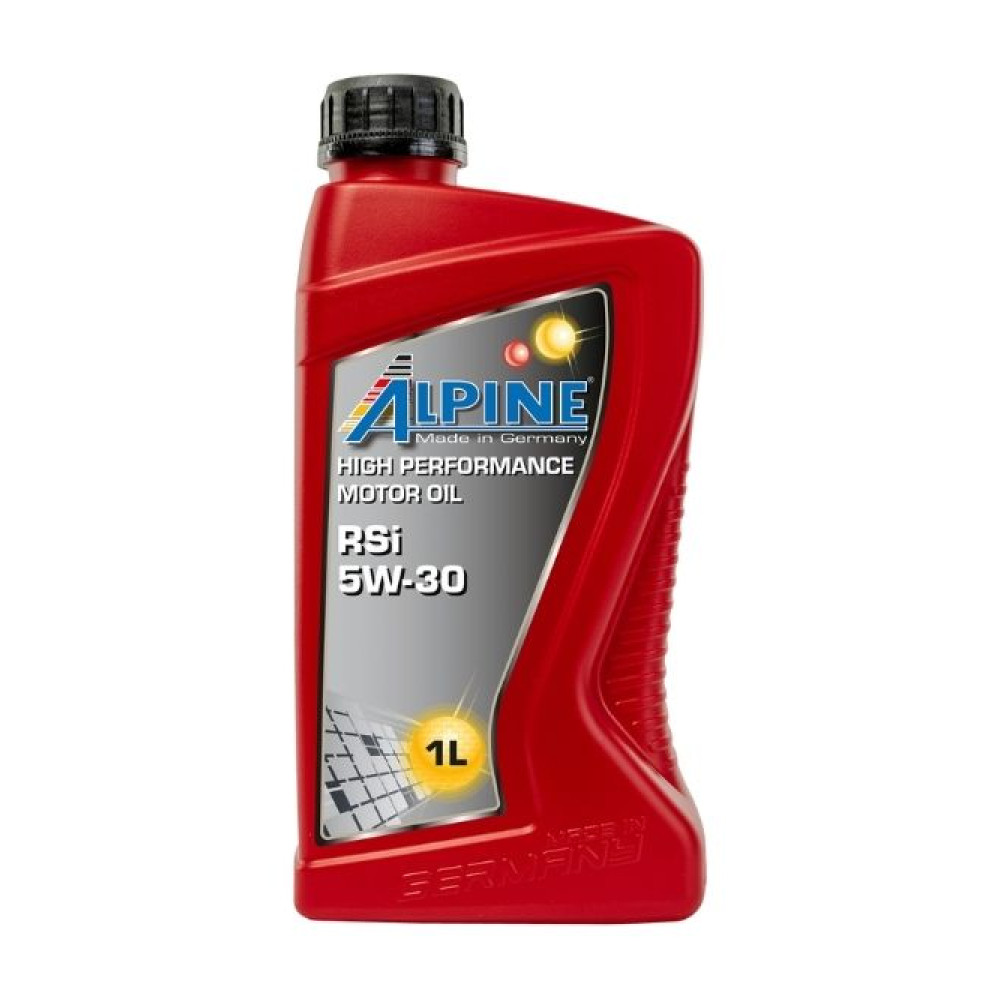 Олива моторна синт. ALPINE 5W-30 RSi ACEA A3/B4-12 • API SL/CF (!!!MB 229.5) 1л Олива моторна синт. ALPINE 5W-30 RSi ACEA A3/B4-12 • API SL/CF (!!!MB 229.5) 1л