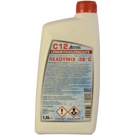 Антифриз Alpine C12 ready-mix -36°C чер, 1.5л Антифриз Alpine C12 ready-mix -36°C чер, 1.5л