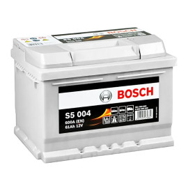 Акумулятор BOSCH S5004 6СТ-61Ah АзЕ 600A (EN) 0092S50040 Акумулятор BOSCH S5004 6СТ-61Ah АзЕ 600A (EN) 0092S50040