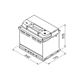 Акумулятор BOSCH S5004 6СТ-61Ah АзЕ 600A (EN) 0092S50040 Акумулятор BOSCH S5004 6СТ-61Ah АзЕ 600A (EN) 0092S50040