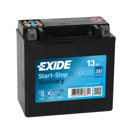 Акумулятор Мото EXIDE AGM 13Ah Ев (+/-) (200En) (д150*ш90*в145) EK131 Акумулятор Мото EXIDE AGM 13Ah Ев (+/-) (200En) (д150*ш90*в145) EK131
