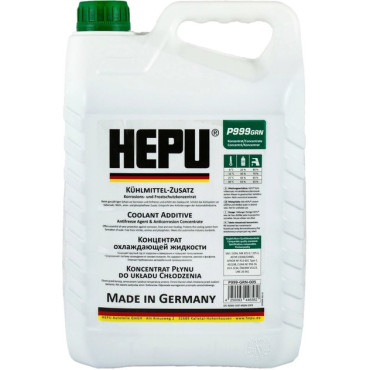 Антифриз концентрат HEPU зелений 5 л Антифриз концентрат HEPU зелений 5 л