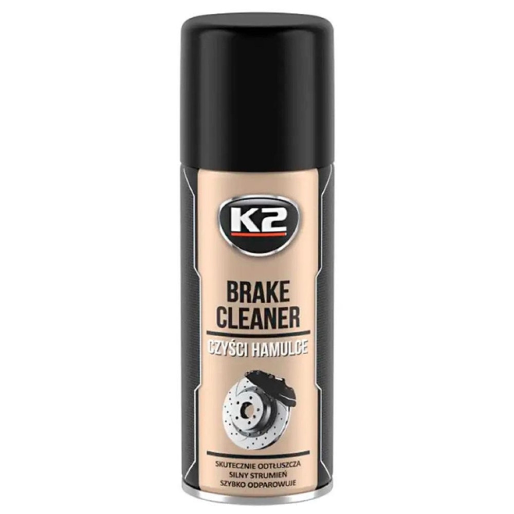 Очисник гальмівної системи K2 BRAKE CLEANER 400мл аерозоль Очисник гальмівної системи K2 BRAKE CLEANER 400мл аерозоль