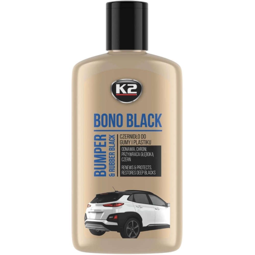 Засіб догляду за шинами та чорними бамперами 250мл.Bono BLACK K2 (24шт уп) Засіб догляду за шинами та чорними бамперами 250мл.Bono BLACK K2 (24шт уп)