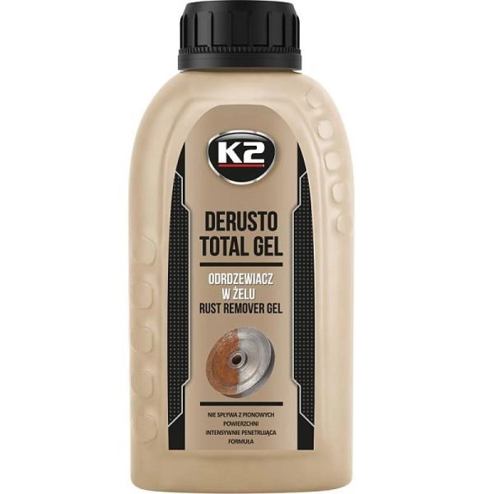 Гель для видалення іржі K2 DERUSTO TOTAl GEL 250ml Гель для видалення іржі K2 DERUSTO TOTAl GEL 250ml