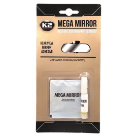 K2 MEGA MIRROR 6ml клей для дзеркала заднього види 60сек. K2 MEGA MIRROR 6ml клей для дзеркала заднього види 60сек.