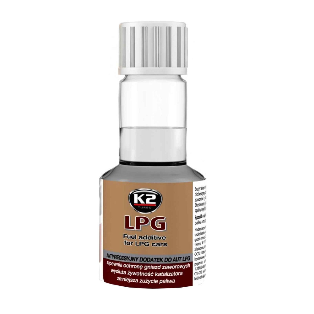 K2 LPG 50, 50ml Присадка до палива що захищає двигун K2 LPG 50, 50ml Присадка до палива що захищає двигун