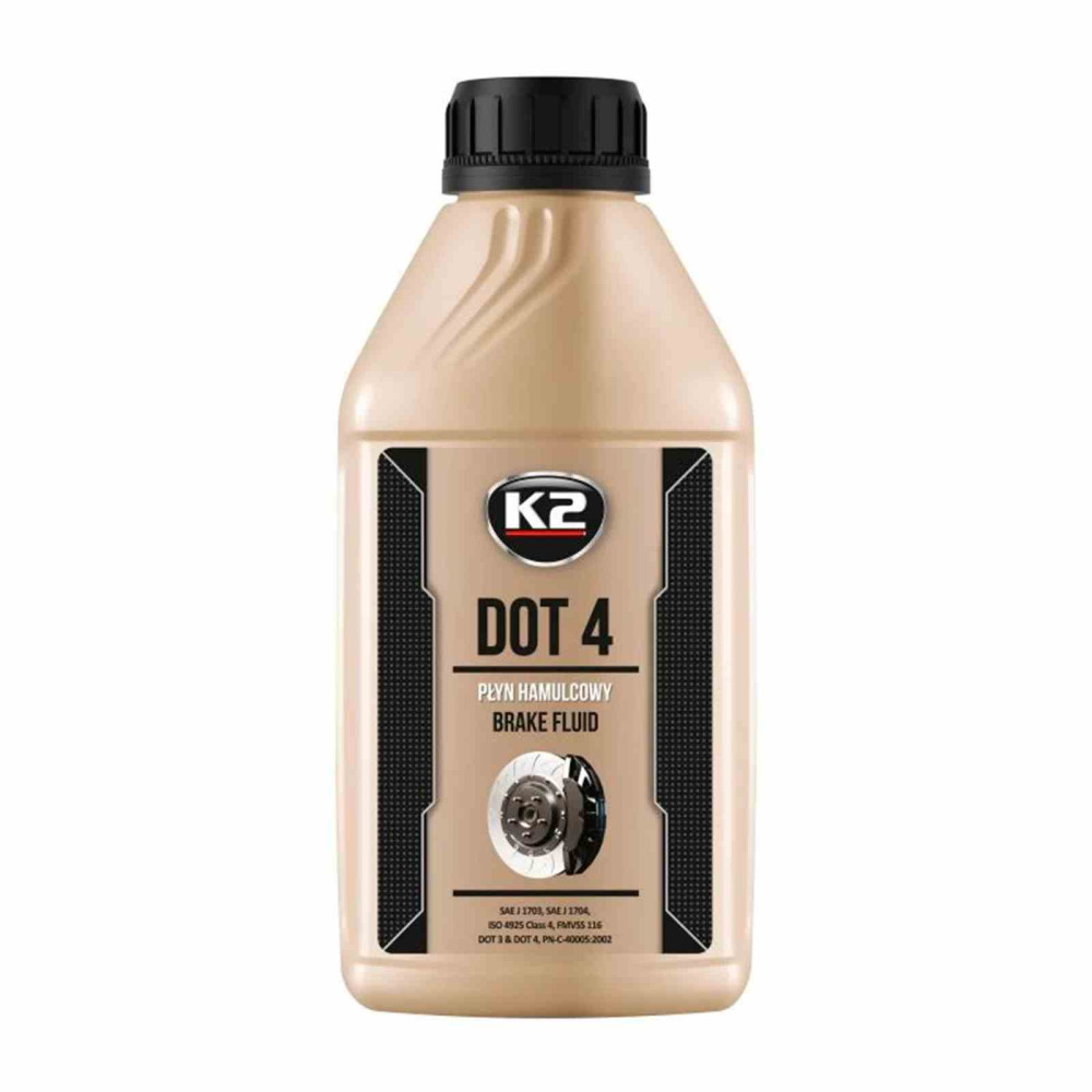 K2 DOT 4 500ml Гальмівна рідина K2 DOT 4 500ml Гальмівна рідина