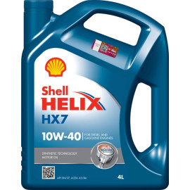 Олива моторна SHELL Helix HX7 10w-40 4л Олива моторна SHELL Helix HX7 10w-40 4л