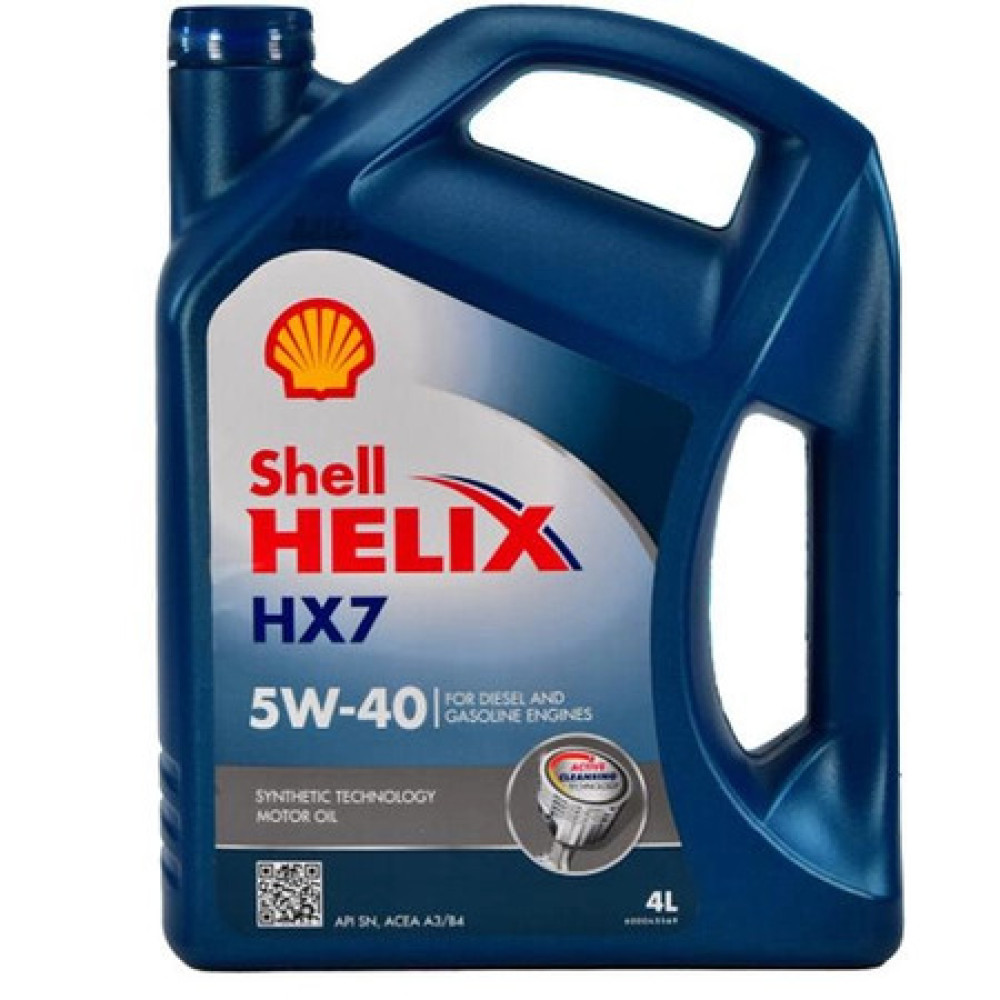 Олива моторна SHELL Helix HX7 5w-40 4л Олива моторна SHELL Helix HX7 5w-40 4л