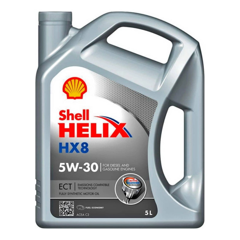 Олива моторна SHELL Helix HX8 ECT 5w-30 5л Олива моторна SHELL Helix HX8 ECT 5w-30 5л