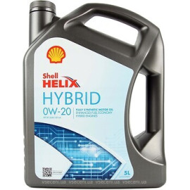 Олива моторна SHELL Helix HX8 HYBRID 0w-20 5л Олива моторна SHELL Helix HX8 HYBRID 0w-20 5л