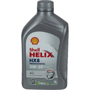 Олива моторна SHELL Helix HX8 PRO AG 5w-30 1л Олива моторна SHELL Helix HX8 PRO AG 5w-30 1л