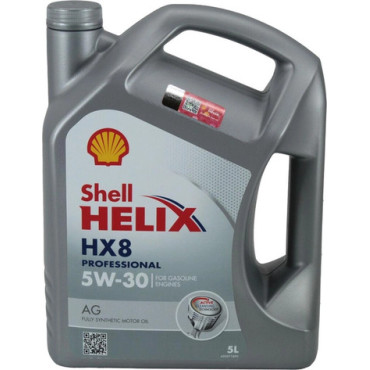Олива моторна SHELL Helix HX8 PRO AG 5w-30 5л Олива моторна SHELL Helix HX8 PRO AG 5w-30 5л