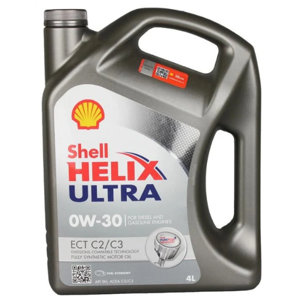 Олива моторна SHELL Helix Ultra ECT C2/C3 0w-30 4л Олива моторна SHELL Helix Ultra ECT C2/C3 0w-30 4л