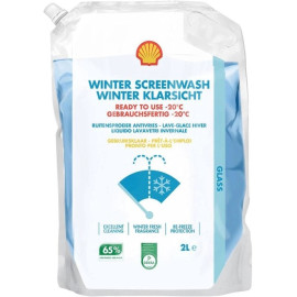 Омивач зимовий Shell Winter Screenwash -20 C, 2л  Омивач зимовий Shell Winter Screenwash -20 C, 2л