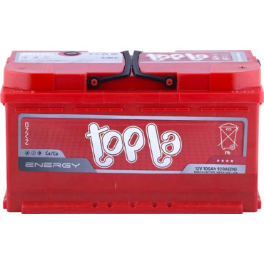 Акумулятор TOPLA 100Ah 12v Top/Energy Euro (-/+) Акумулятор TOPLA 100Ah 12v Top/Energy Euro (-/+)