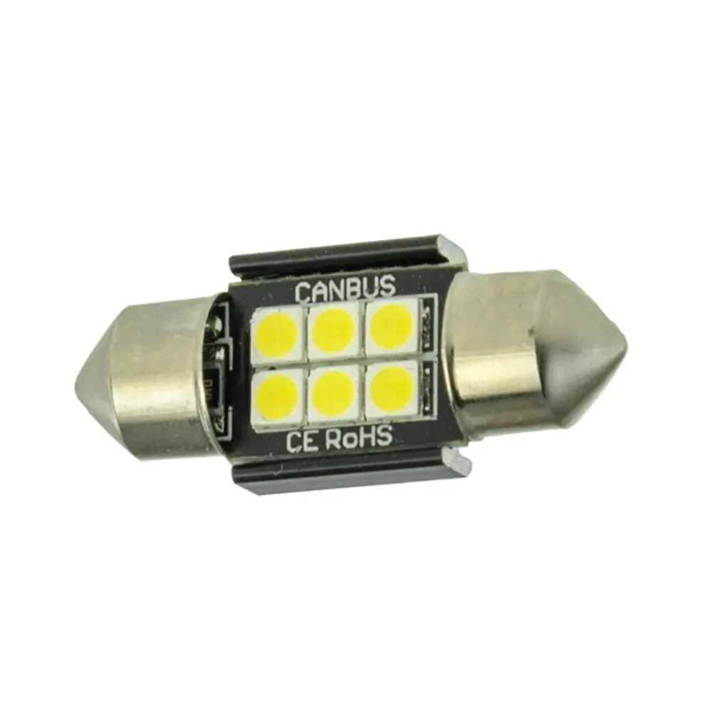Автолампа CYCLONE T11-042(31) CAN 3030-6 12V світлодіодна Автолампа CYCLONE T11-042(31) CAN 3030-6 12V світлодіодна